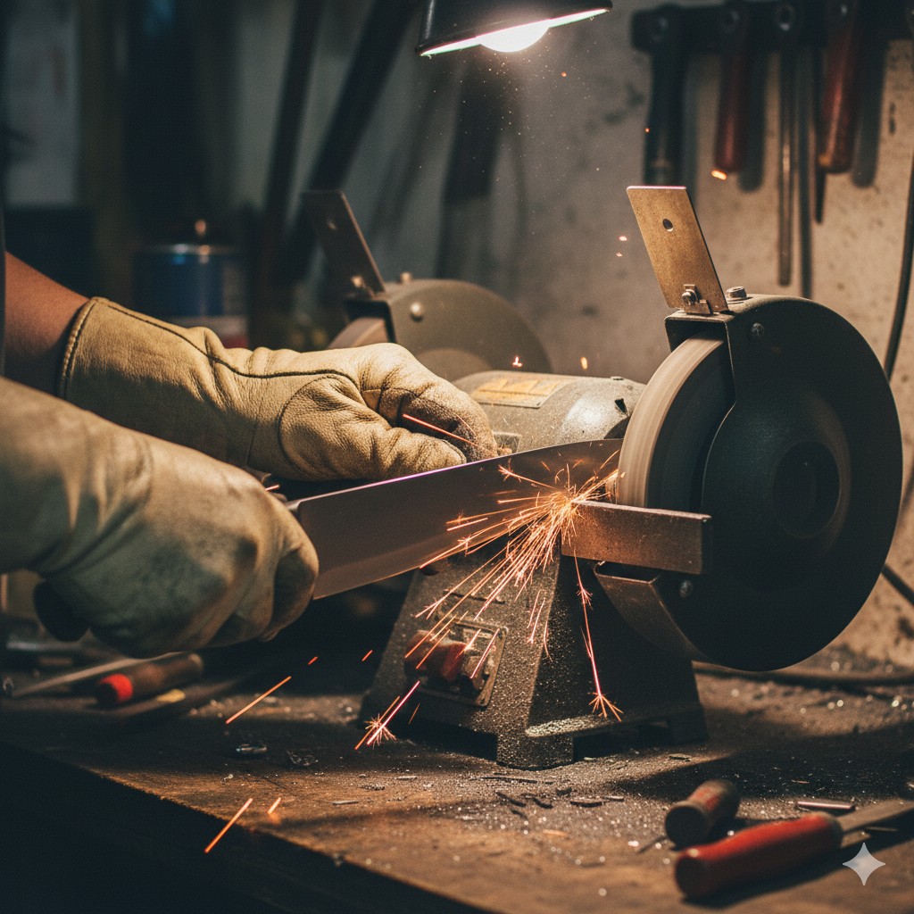 Ostrzenie noży i narzędzi — OLKAN